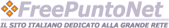FreePuntoNet.com - Il sito italiano per la grande rete 